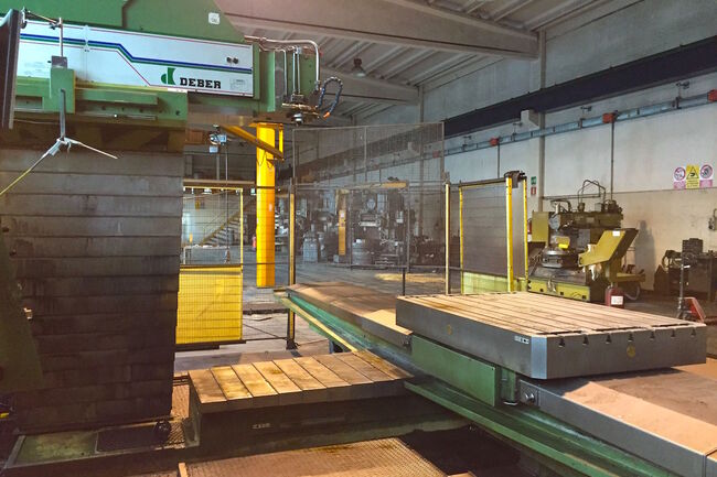 Rivendita Fresatrice banco fisso DEBER BTM5A CENTER 3G usata